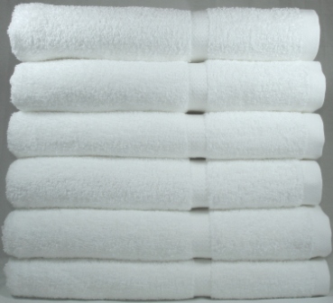 Bath Towel Premium White Large Image